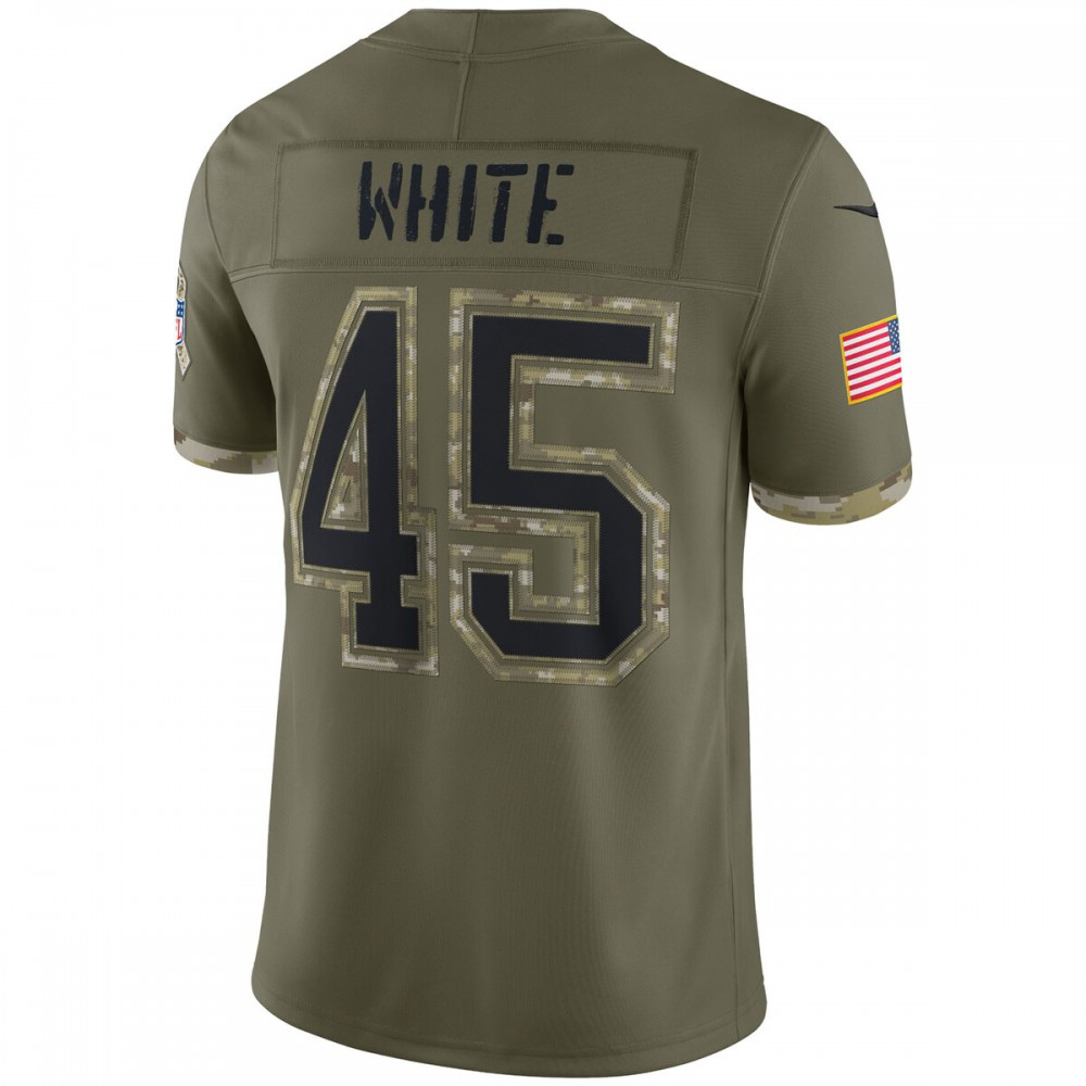 Devin White Tampa Bay Buccaneers Nike 2022 Salute To Service Limited Jersey - Olive-GridironStore